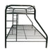 Tritan Twin/Full Bunk Bed - 02053BK - In Stock Furniture