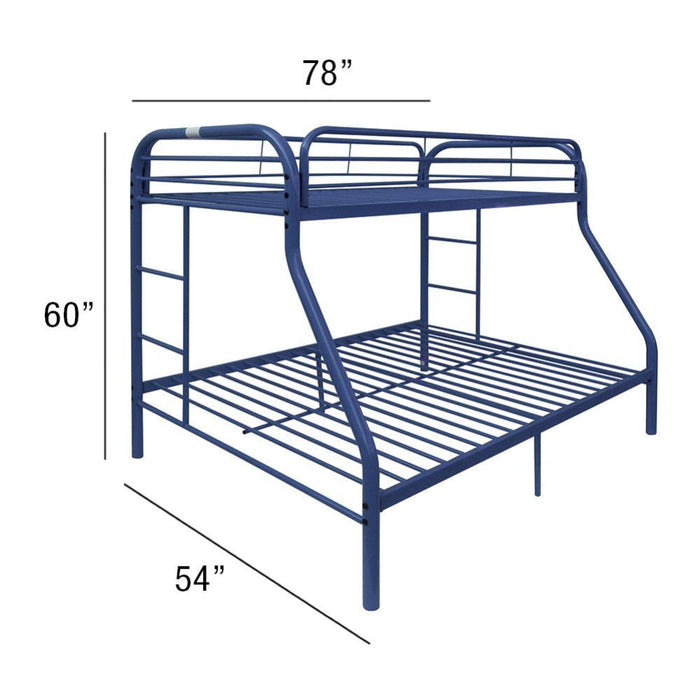 Tritan Twin/Full Bunk Bed - 02053BU - In Stock Furniture