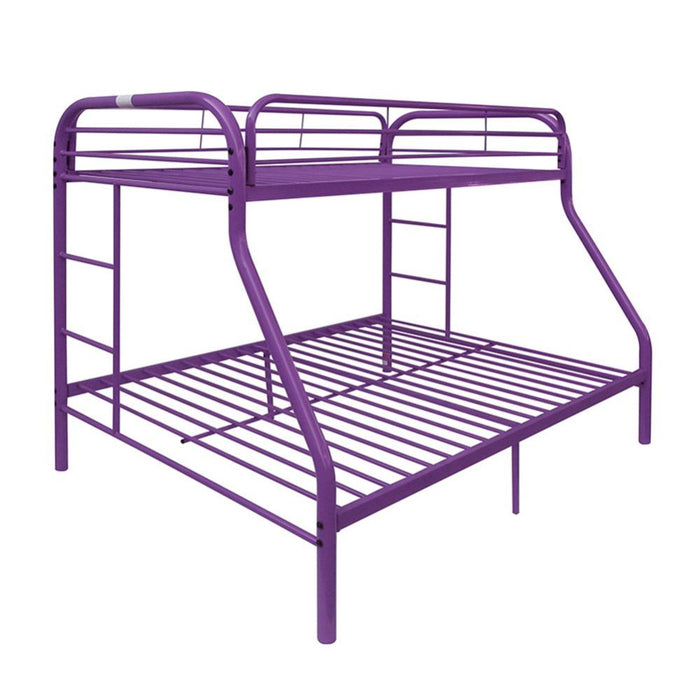 Tritan Twin/Full Bunk Bed - 02053PU - In Stock Furniture