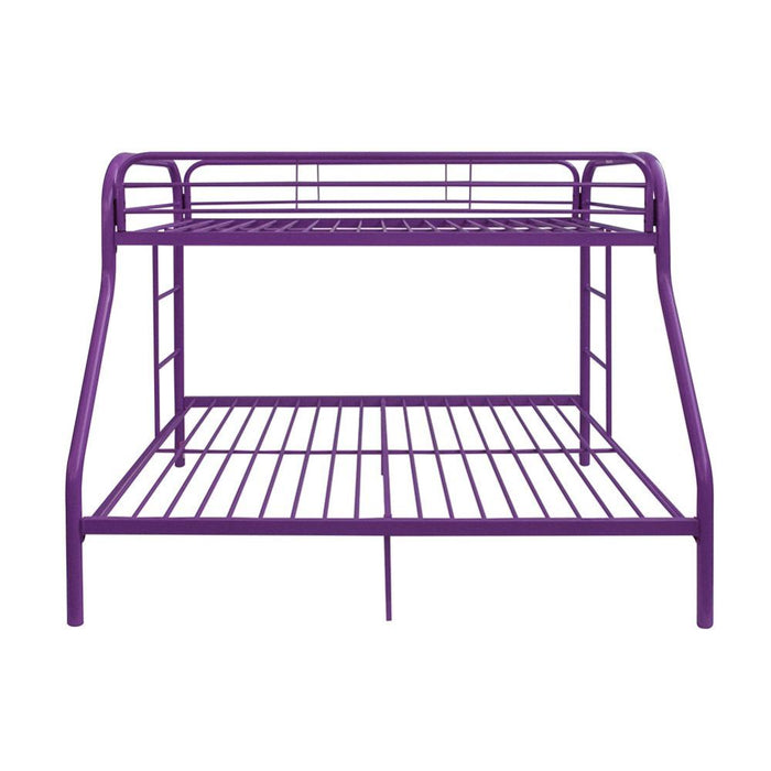 Tritan Twin/Full Bunk Bed - 02053PU - In Stock Furniture