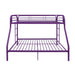 Tritan Twin/Full Bunk Bed - 02053PU - In Stock Furniture