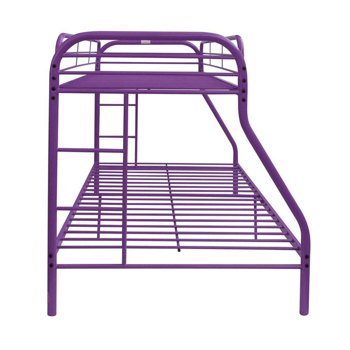 Tritan Twin/Full Bunk Bed - 02053PU - In Stock Furniture