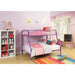 Tritan Twin/Full Bunk Bed - 02053PU - In Stock Furniture