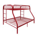 Tritan Twin/Full Bunk Bed - 02053RD - In Stock Furniture