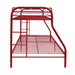 Tritan Twin/Full Bunk Bed - 02053RD - In Stock Furniture