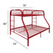 Tritan Twin/Full Bunk Bed - 02053RD - In Stock Furniture