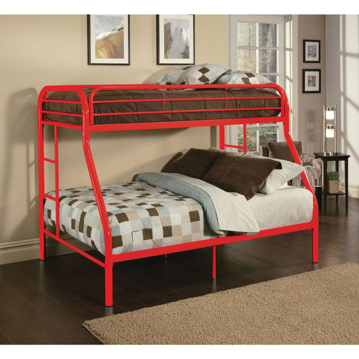 Tritan Twin/Full Bunk Bed - 02053RD - In Stock Furniture