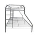 Tritan Twin/Full Bunk Bed - 02053SI - In Stock Furniture