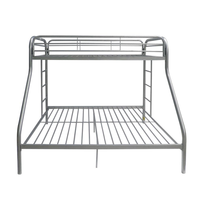 Tritan Twin/Full Bunk Bed - 02053SI - In Stock Furniture