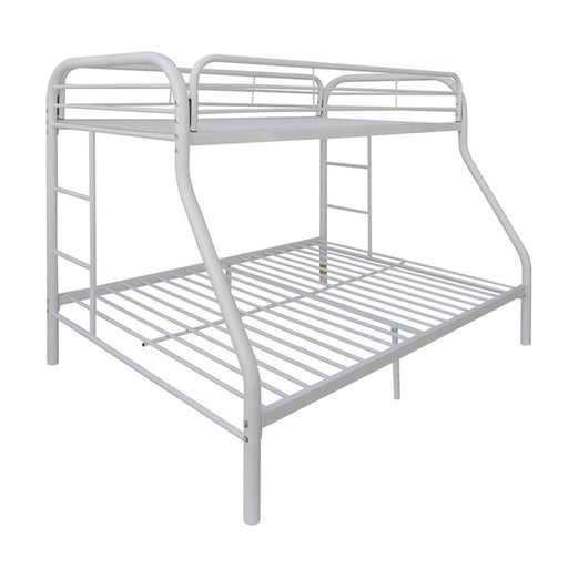 Tritan Twin/Full Bunk Bed - 02053WH - In Stock Furniture