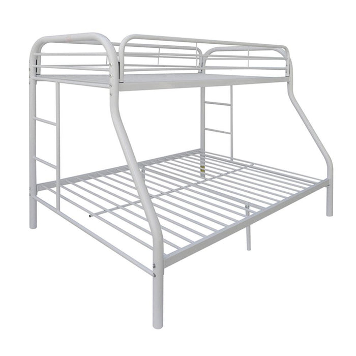 Tritan Twin/Full Bunk Bed - 02053WH - In Stock Furniture