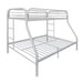 Tritan Twin/Full Bunk Bed - 02053WH - In Stock Furniture