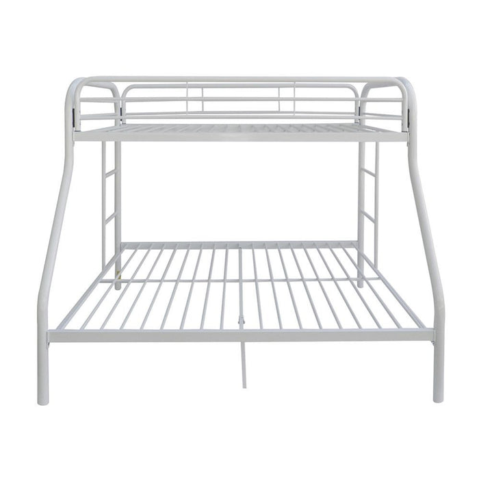 Tritan Twin/Full Bunk Bed - 02053WH - In Stock Furniture