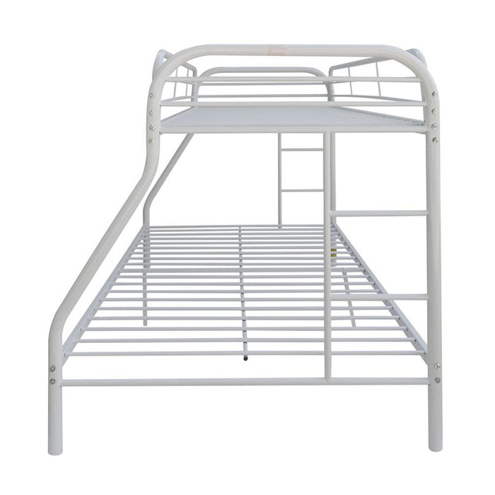 Tritan Twin/Full Bunk Bed - 02053WH - In Stock Furniture