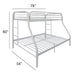 Tritan Twin/Full Bunk Bed - 02053WH - In Stock Furniture