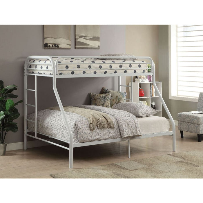 Tritan Twin/Full Bunk Bed - 02053WH - In Stock Furniture