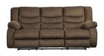 Tulen Chocolate Reclining Sofa - 9860588 - Gate Furniture