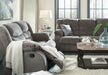 Tulen Gray Reclining Living Room Set - Gate Furniture