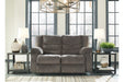 Tulen Gray Reclining Loveseat - 9860686 - Gate Furniture