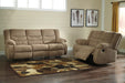 Tulen Mocha Reclining Living Room Set - Gate Furniture