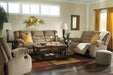 Tulen Mocha Reclining Living Room Set - Gate Furniture