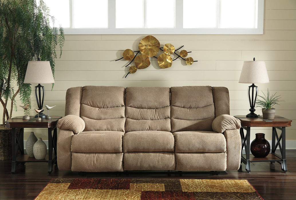 Tulen Mocha Reclining Living Room Set - Gate Furniture