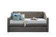 Tulney Dark Gray Daybed with Trundle - 4966DG - Gate Furniture