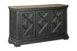 Tyler Creek Black/Gray Dining Server - D736-60 - Gate Furniture