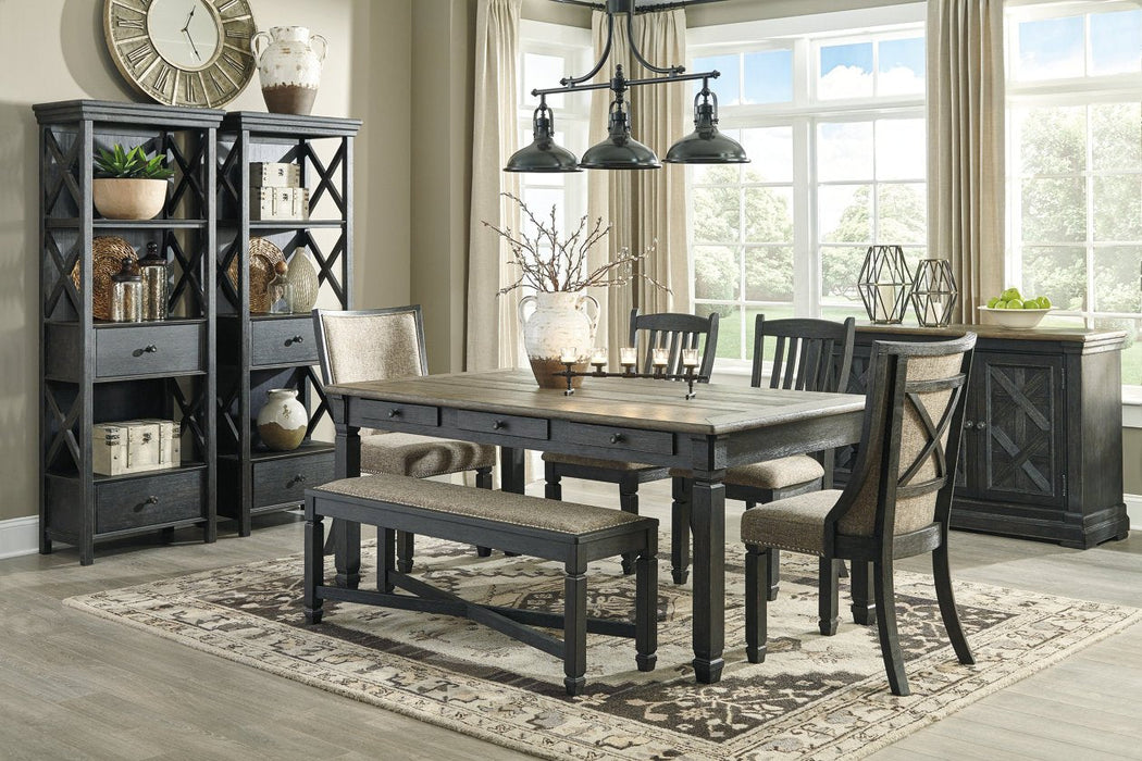 Tyler Creek Black/Gray Dining Server - D736-60 - Gate Furniture