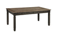 Tyler Creek Black/Gray Dining Table - D736-25 - Gate Furniture