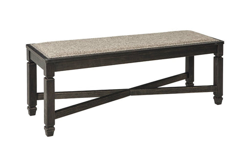 Tyler Creek Black/Grayish Brown Dining Bench - D736-00 - Gate Furniture