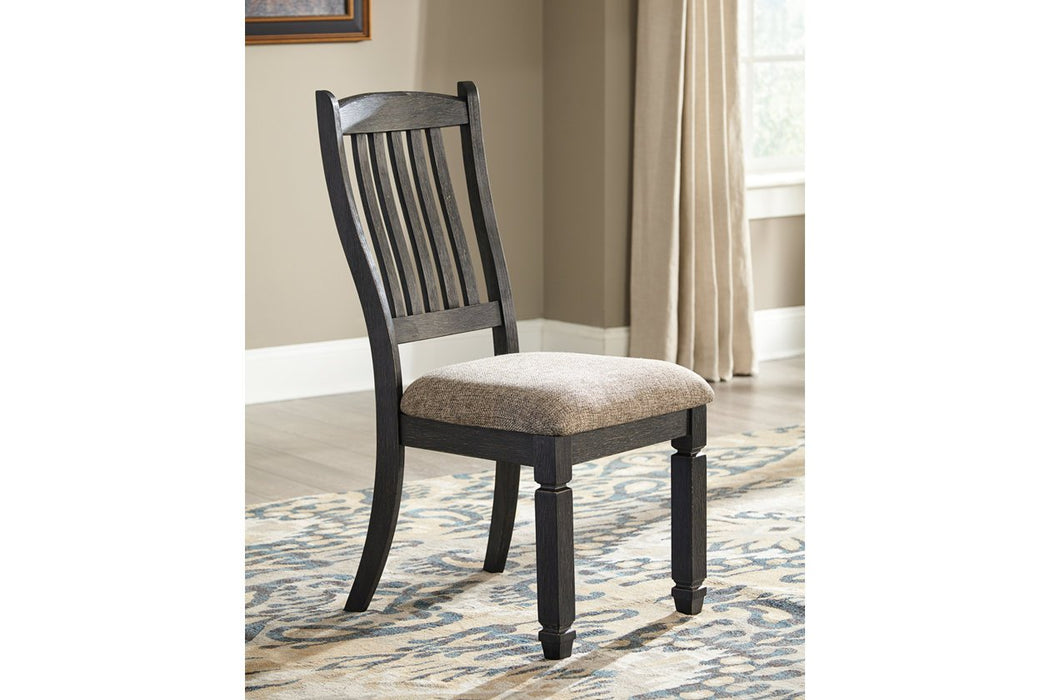 Tyler Creek Black/Grayish Brown Dining Chair (Set of 2) - D736-01 - Gate Furniture