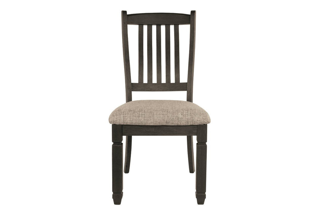 Tyler Creek Black/Grayish Brown Dining Chair (Set of 2) - D736-01 - Gate Furniture