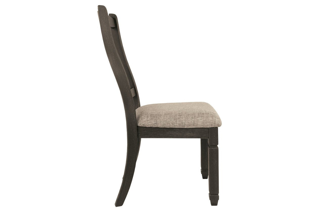 Tyler Creek Black/Grayish Brown Dining Chair (Set of 2) - D736-01 - Gate Furniture