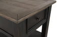 Tyler Creek Grayish Brown/Black End Table - T736-3 - Gate Furniture