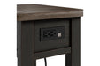 Tyler Creek Two-tone Chairside End Table - T736-107 - Gate Furniture