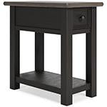 Tyler Creek Two-tone Chairside End Table - T736-107 - Gate Furniture