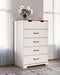 Vaibryn Chest of Drawers - EB1428-245 - In Stock Furniture