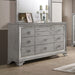 Vail Gray Dresser - B7200-1 - Gate Furniture