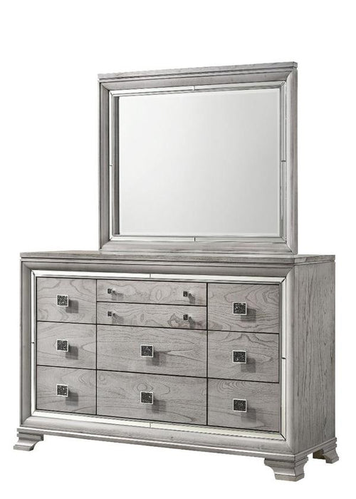 Vail Gray Dresser - B7200-1 - Gate Furniture