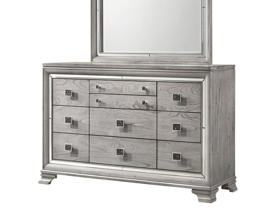 Vail Gray Dresser - B7200-1 - Gate Furniture