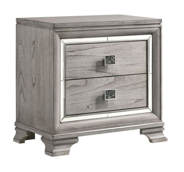 Vail Gray Nightstand - B7200-2 - Gate Furniture