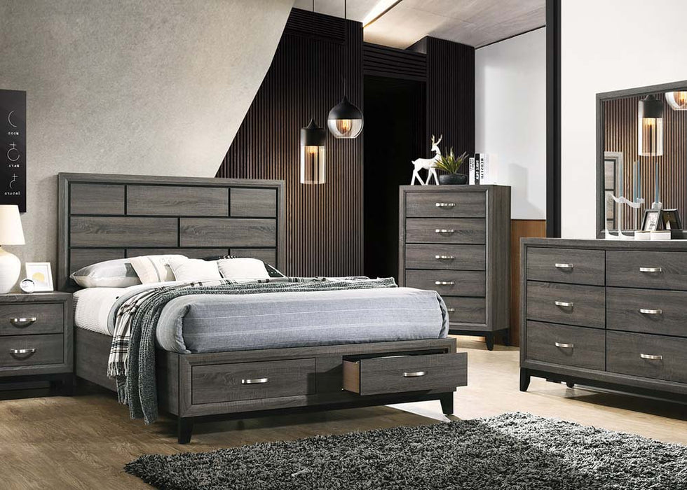 Valdemar Eastern King Bed - 27057EK - In Stock Furniture