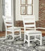 Valebeck Beige/White Dining Chair (Set of 2) - D546-01 - Gate Furniture