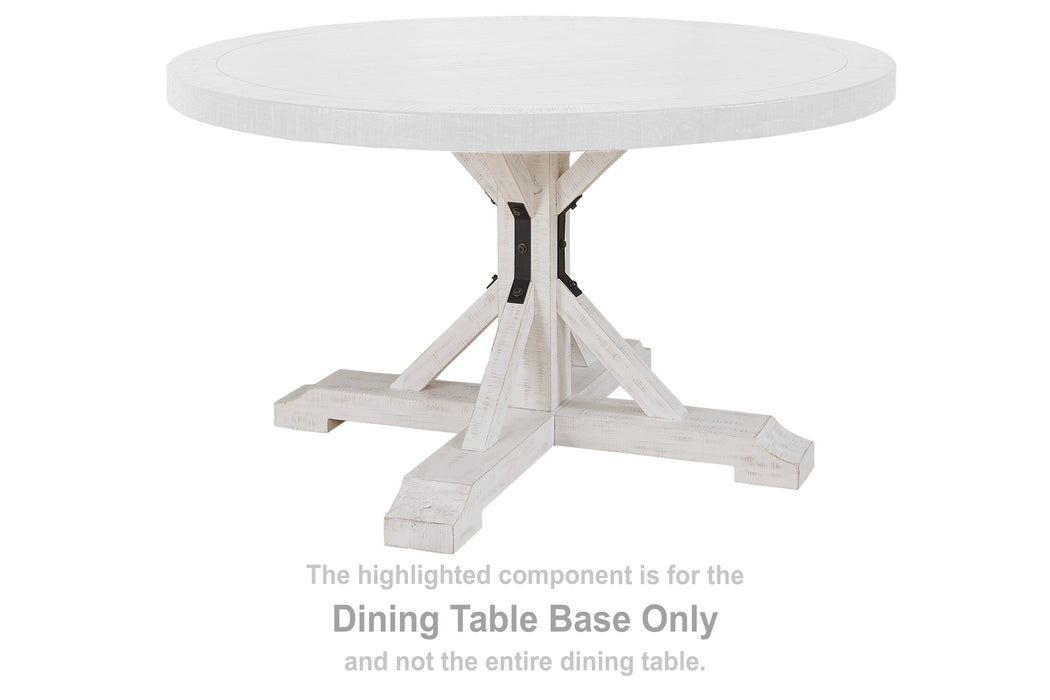 Valebeck Dining Table Base - D546-50B - In Stock Furniture