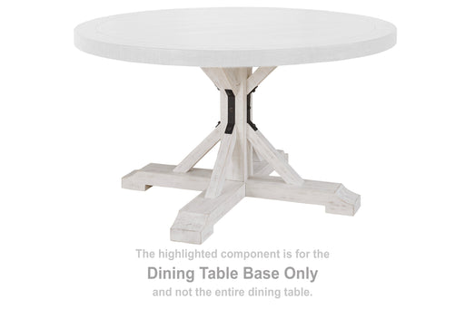 Valebeck Dining Table Base - D546-50B - In Stock Furniture