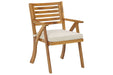 Vallerie Brown Outdoor Chairs with Table Set (Set of 3) - P305-050 - Gate Furniture