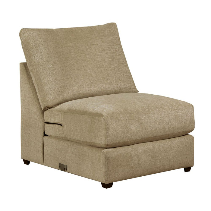 Vassenia Armless Chair - 55819 - In Stock Furniture