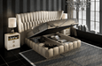 Velvet Bed Queen - In Stock Furniture