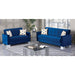 Vermont 63 in. Convertible Sleeper Loveseat in  with Storage - LS-VERMONT-BLUE - In Stock Furniture